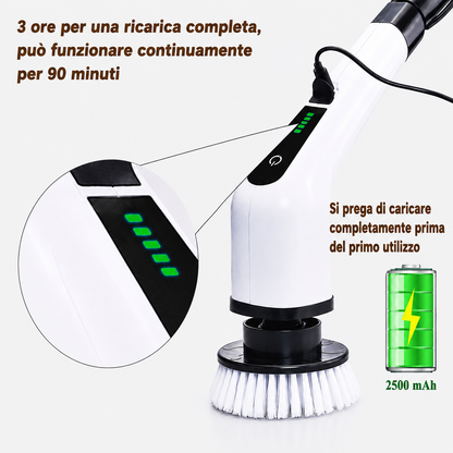Easy casa Spazzola Elettrica Ricaricabile 7 in 1
